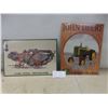 Image 1 : Two Modern Metal Signs: Case Steel Separator and John Deere