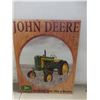 Image 8 : Two Modern Metal Signs: Case Steel Separator and John Deere