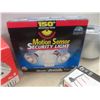 Image 2 : Motion Security Light, Two Floodlight Bulbs, Timers, Velcro Fasteners, Wireless Remote, and More