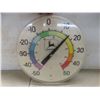 Image 2 : Two John Deere Thermometers: Metal and Plastic 12" Diameter