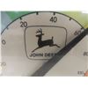 Image 3 : Two John Deere Thermometers: Metal and Plastic 12" Diameter