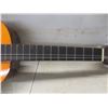 Image 3 : Hondo Acoustic Guitar - Needs Strings and Victory Harmonica