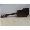 Image 5 : Hondo Acoustic Guitar - Needs Strings and Victory Harmonica
