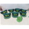 Image 13 : John Deere T-Shirts Size XL and Large, Seven Ball Caps, and One Puppy Ball Cap, Some Yellowing on S