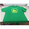 Image 19 : John Deere T-Shirts Size XL and Large, Seven Ball Caps, and One Puppy Ball Cap, Some Yellowing on S