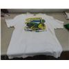 Image 5 : John Deere T-Shirts Size XL and Large, Seven Ball Caps, and One Puppy Ball Cap, Some Yellowing on S