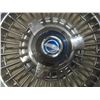 Image 6 : Three Chrome Ford Hubcaps and Two Manitoba 1971 License Plates