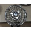 Image 7 : Three Chrome Ford Hubcaps and Two Manitoba 1971 License Plates