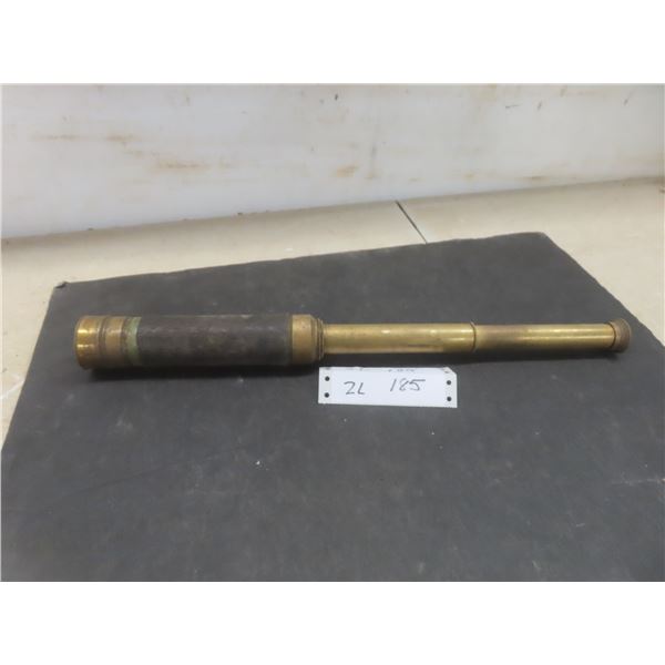 Antique Brass Three-Draw Telescope