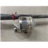 Image 4 : Fishing Rod, Three Reels, Net Needs Repair, Manitoba Master Angler Patch, and Two Button Back Pins