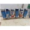Image 8 : Five Cans Blue Spray Paint, Bottle Propane, Staples, Three-Inch Chain Bolts, Siding Screws, and Fou