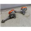 Image 7 : Two Motorcycle Foot Pegs and Two Turn Signal Lights