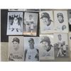 Image 4 : Black and White Photos of Baseball Players, Autographed, No COA