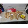Image 1 : New but Rusty Scroll Saw Blades, New Lufkin 100-Foot Tape Refills, and Band Saw Blade