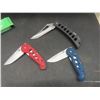 Image 2 : Three Folding Knives and Two Swiss Army Knives