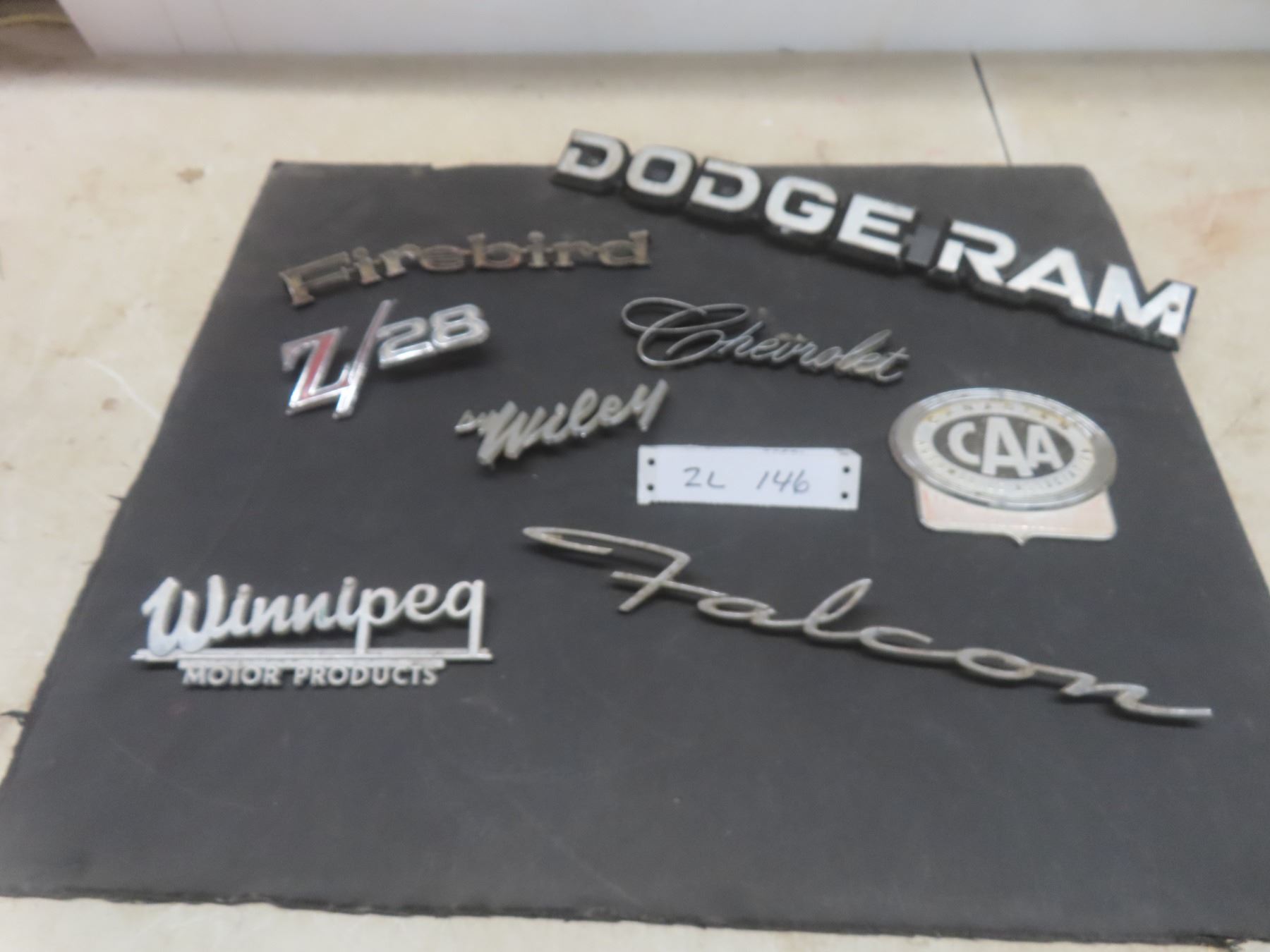 T Auto Emblems Auto Emblems Including Falcon, Z28, Chevrolet, Dodge Ram, and Firebird ...