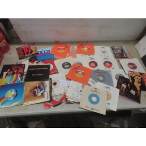 Forty-Five RPMs for the Jute Box Including Billy Joel, Def Leppard, Cheap Trick, Chicago, and REO S