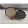 Image 3 : Four Vintage Cans Including Phillips 66 Quart Can, Rico Grease, Esso Marvellube, and Sure Seal Pipe