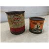 Image 6 : Four Vintage Cans Including Phillips 66 Quart Can, Rico Grease, Esso Marvellube, and Sure Seal Pipe