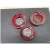 Image 2 : Three 1960s Chevy Impala Back-Up Light Lenses