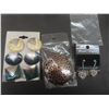 Image 4 : Fashion Jewelry Including Bolos, Earrings, Leather Style Bracelets, and Brooches