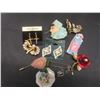 Image 8 : Fashion Jewelry Including Bolos, Earrings, Leather Style Bracelets, and Brooches