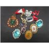 Image 5 : Fashion Jewelry Including Earrings, Brooches, Rings, and Necklaces