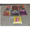Image 1 : Seven Rolling Stones 45 RPM Records