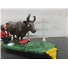 Image 2 : Case Top Coin Bank, Man Milking Cow, , Reproduction