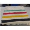Image 5 : Trapper Point All Wool Blanket, Made in England