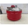Image 4 : Two Metal Gas Containers, One Missing Cap