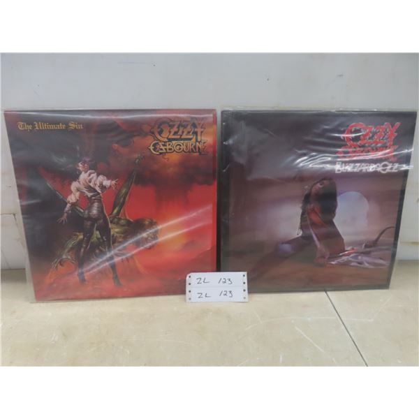 Two Ozzy Osbourne Albums: The Ultimate Sin and Blizzard of Ozz