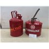 Image 1 : Two Metal Gas Containers