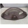 Image 4 : Two Vintage Cast Tractor Implement Seats