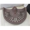 Image 5 : Two Vintage Cast Tractor Implement Seats