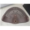 Image 7 : Two Vintage Cast Tractor Implement Seats