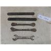 Image 1 : 2 Vintage Motorcycle Tire Changing Tool, Two Dunlop Tire Levers, and Ford Wrench