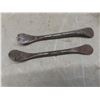 Image 4 : 2 Vintage Motorcycle Tire Changing Tool, Two Dunlop Tire Levers, and Ford Wrench