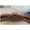 Image 3 : Two Leather and Wood Arm Chairs, Very Detailed