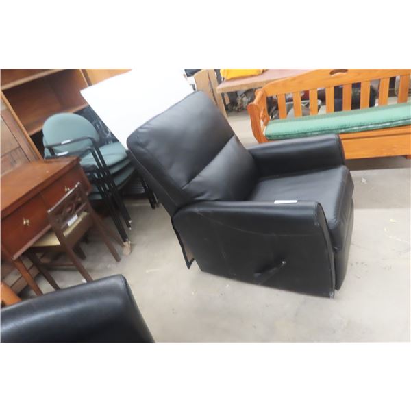 Leather Or Leather Style Recliner