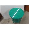 Image 2 : Stand With Three Drawers Painted, 30" High, 16" Diameter
