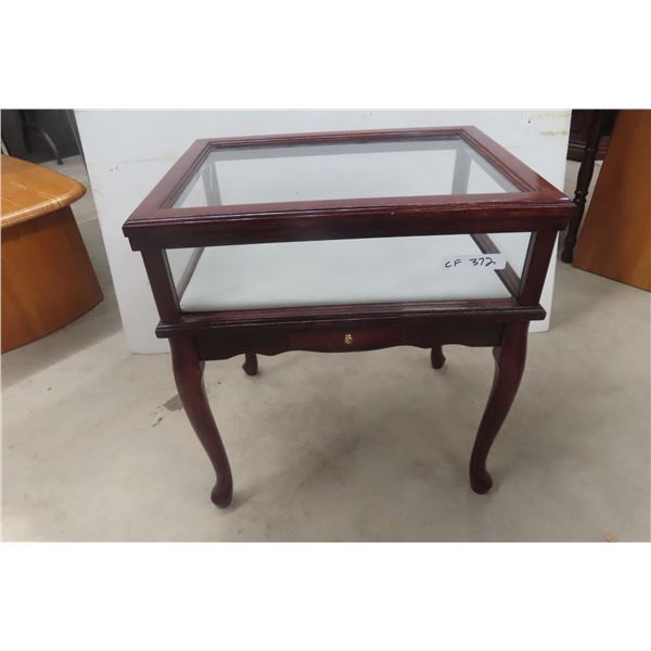 Display End Table Or Stand, 24" x 17" x 22"