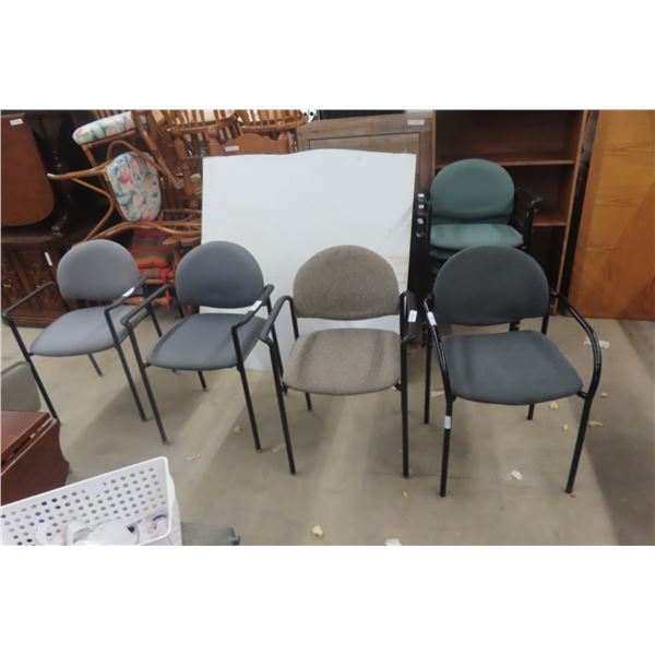 Four Waiting Room Arm Chairs