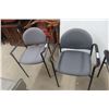 Image 3 : Four Waiting Room Arm Chairs