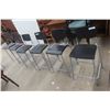 Image 1 : Six Stackable Bar Style Stools