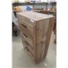 Image 2 : Modern Dresser With Four Drawers, Rustic Look, 47" x 31" x 16"