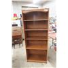 Image 1 : Open Shelf Cabinet With Five Adjustable Shelves, 72" x 30 1/2" x 15 1/2"