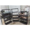 Image 1 : Three Poly Shelving Units, Largest: 70" x 35" x 17 1/2"