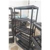 Image 4 : Three Poly Shelving Units, Largest: 70" x 35" x 17 1/2"