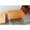 Image 7 : Occasional Table 23" x 24" x 14 1/2"and Magazine Rack